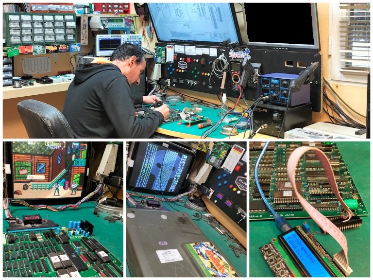 Reparación de placas arcade JAMMA